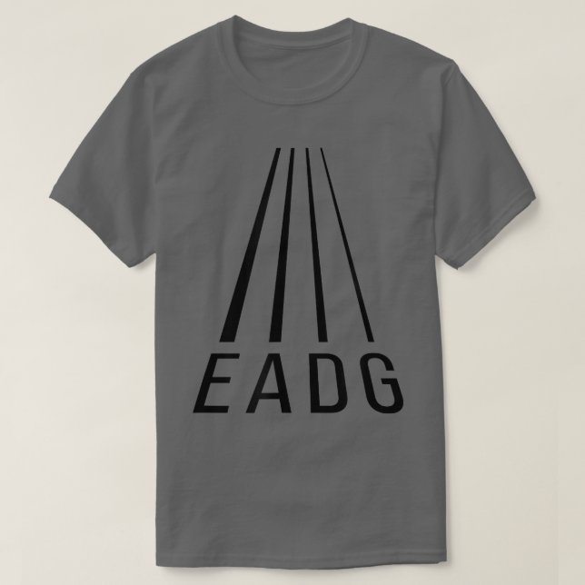 T-shirt EADG 4 String Perspective - Bass GuitarBass Player (Design devant)