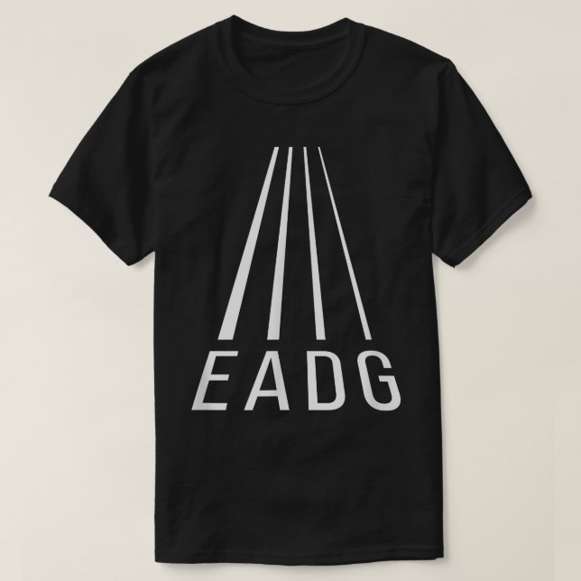 T-shirt EADG 4 String PerspectiveBasse GuitareLecteur Bass (Design devant)