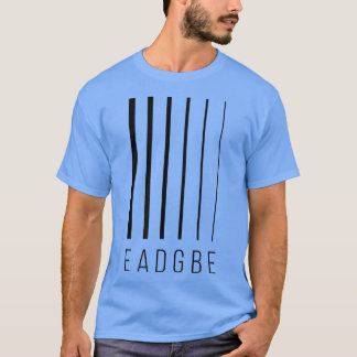 T-shirt EADGBE 6 String Guitar Player & GuitaristCool 658