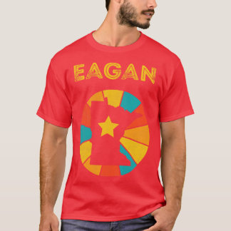 T-shirt Eagan Minnesota Vintage Souvenir déshabillé 1