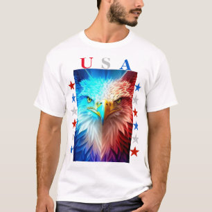 T-shirt Eagle américain