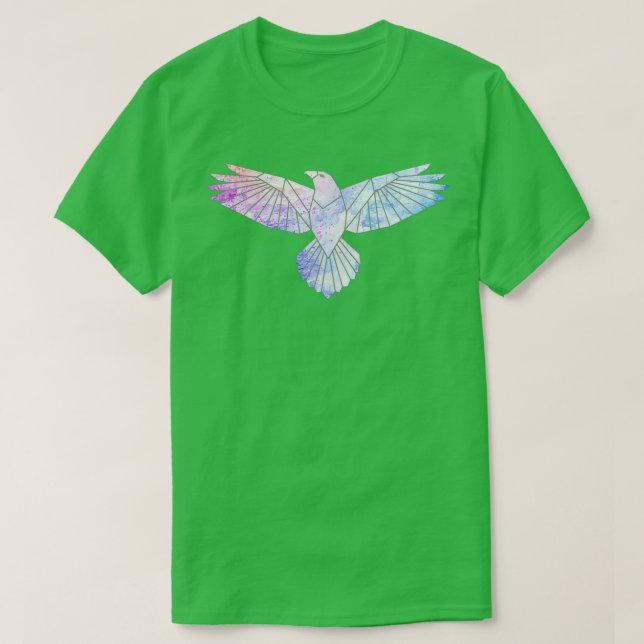 T-shirt Eagle Amérindien Haïda Océan (Design devant)