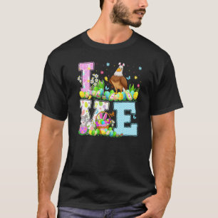 T-shirt Eagle Bird Easter Egg Hunt Funny Love Eagle Easter