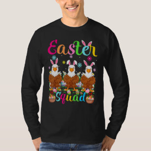 T-shirt Eagle Bunny Ear Easter Squad Bald Eagle Bird Happy