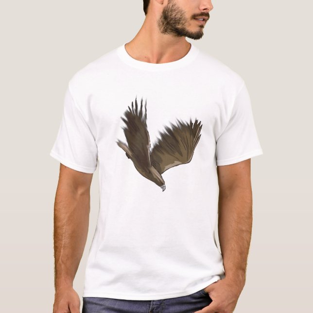 T-shirt Eagle d'or de plongée (Devant)