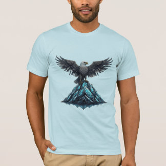 T-shirt Eagle en cristal