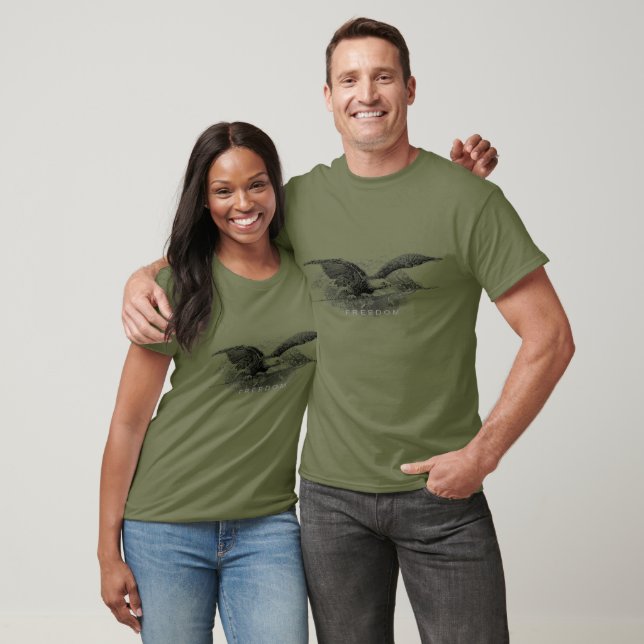 T-shirt Eagle Freedom (Unisexe)