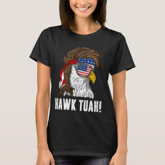 T-shirt Eagle Mullet 4 juillet Merica Crache Sur Ce Thang