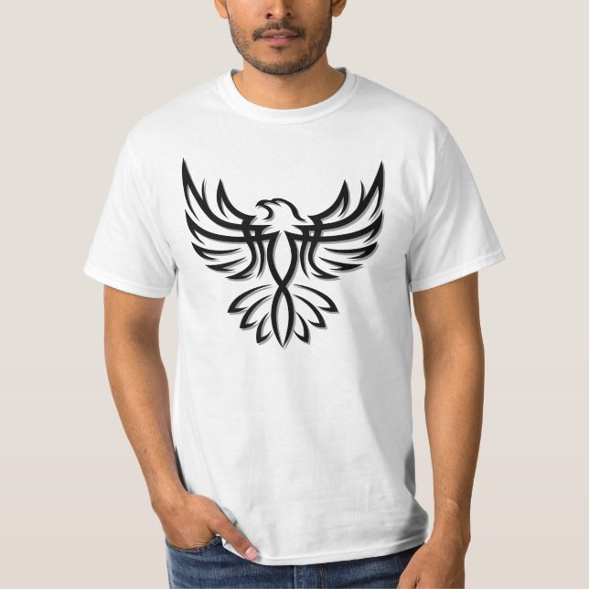 T-shirt Eagle noir/faucon 1 (Devant)