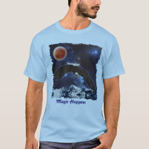 T-shirt Eagle & Outspace Imaginaire Wildlife