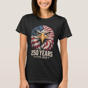 T-Shirt Eagle Patriotique USA 250e Anniversaire 17