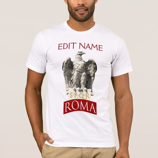 T-shirt Eagle romain personnalisable (Devant)