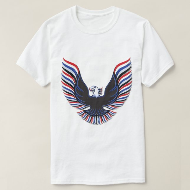 T-shirt Eagle Smokey et le film d'art de voiture bandit (Design devant)
