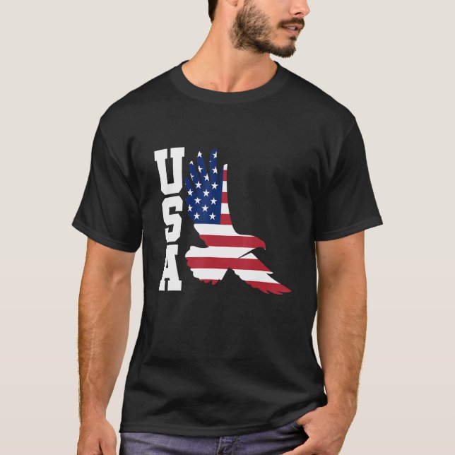 T-shirt Eagle USA (Devant)
