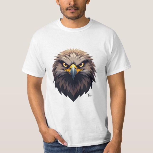 T-shirt Eagle Vision – Freedom and Dominance (Devant)