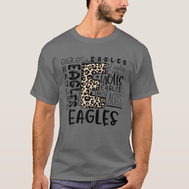 T-shirt Eagles School Sports Ventilateur Team Spirit (Devant)