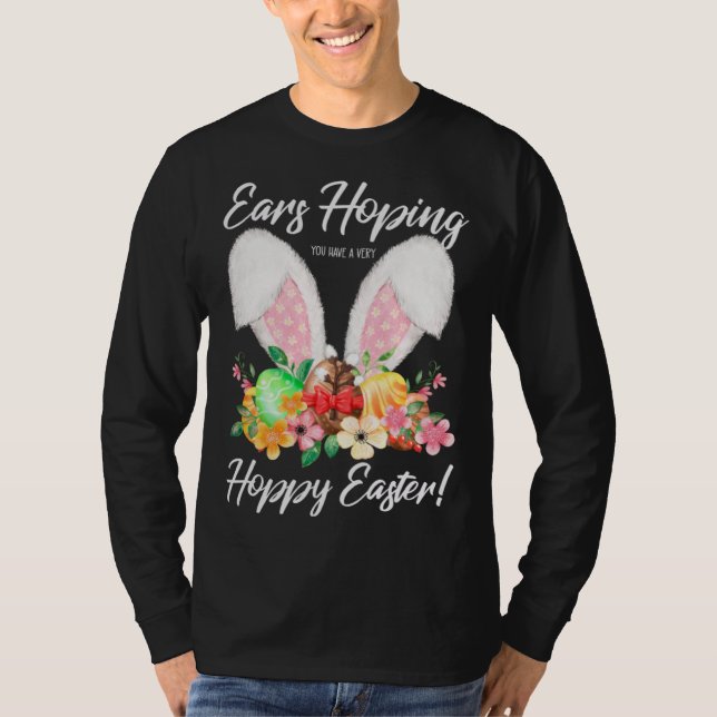 T-shirt Ears Hopping You Have A Very Hoppy Easter Bunny Ea (Devant)