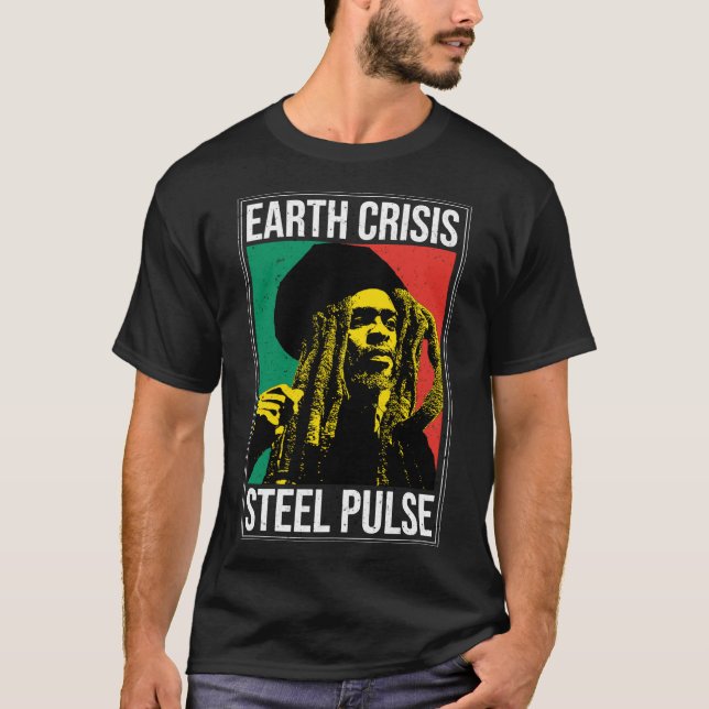 T-shirt Earth Crisis - Steel Pulse   (Devant)