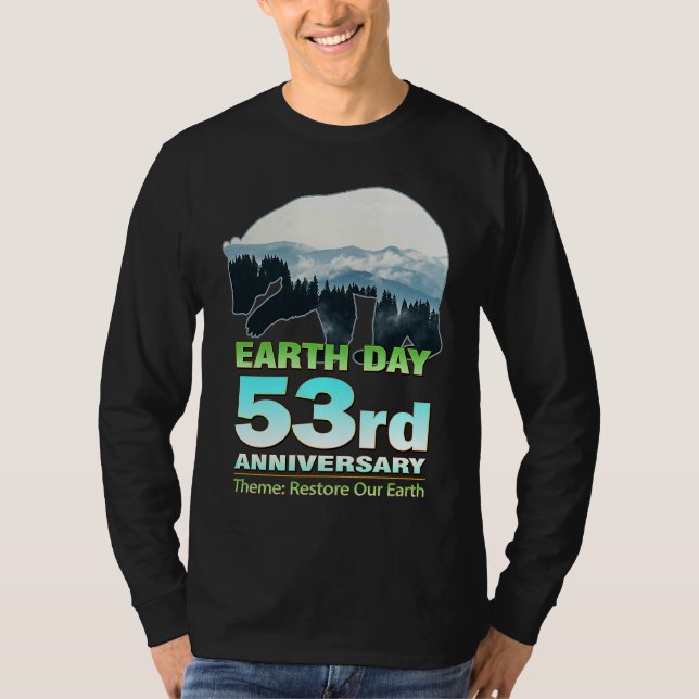 T-shirt Earth Day 53rd Anniversary Celebrate Earth Day 202 (Devant)