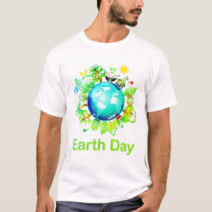 T-shirt earth day celebration 2023