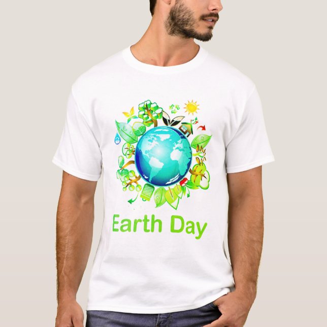 T-shirt earth day  celebration 2023 (Devant)