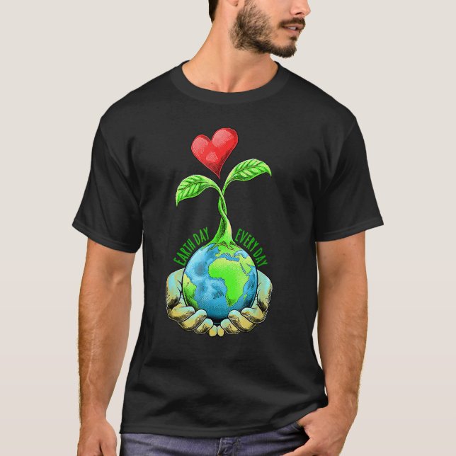 T-shirt Earth Day Everyday Earth Day 1 (Devant)