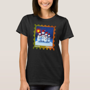 T-shirt EARTH FOREVER De l'environnement Protection Timbre