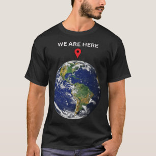 T-shirt Earth Planet Science Geek Don T Shirt Nous sommes 
