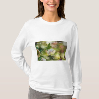 T-shirt Earthlight and Healing Japanese Flowers and Poetry