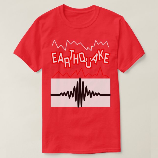 T-shirt EARTHQUAKE Pro Wrestler John Tenta (Design devant)