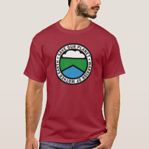 T-shirt Earthwarriorblue2