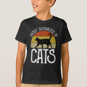 T-shirt Easily Distracted By Cats