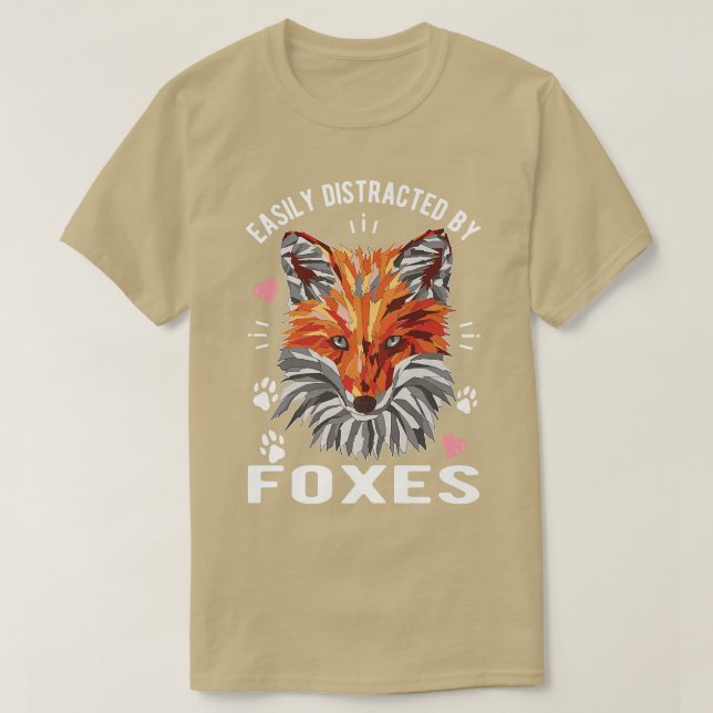 T-shirt Easily Distracted By Foes Premium180  (Design devant)