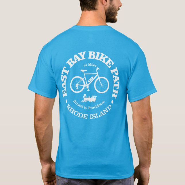 T-shirt East Bay Bike Path (vélo) (Dos)