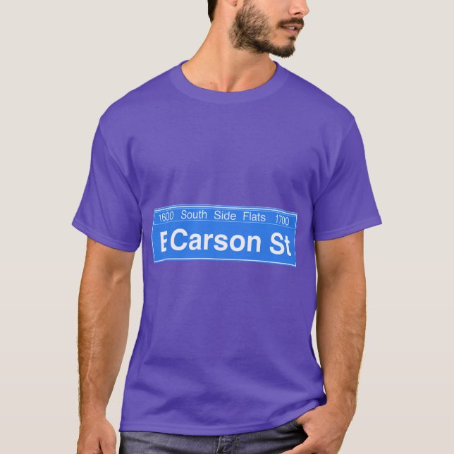 T-shirt East Carson Street vintage (Devant)