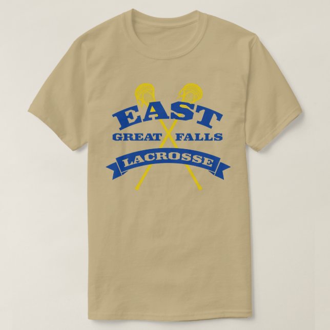 T-shirt East Great Falls Lacrosse (Design devant)