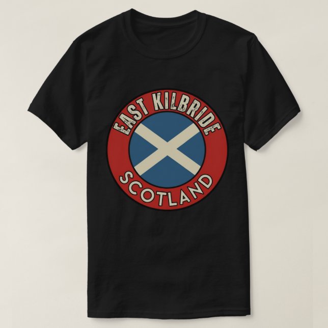 T-shirt East Kilbride, Écosse (Design devant)