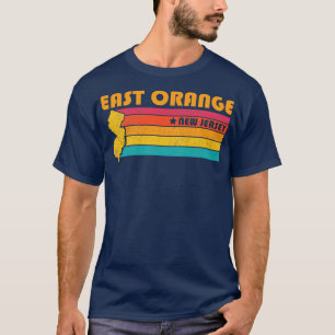 T-shirt East Orange New Jersey Vintage Souvenir déporté