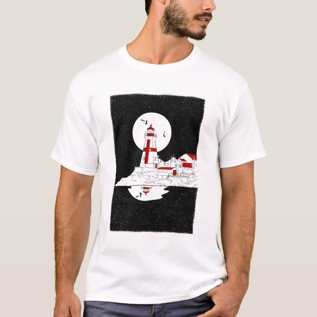 T-shirt East Quoddy Head Lighthouse plat amazone (Devant)