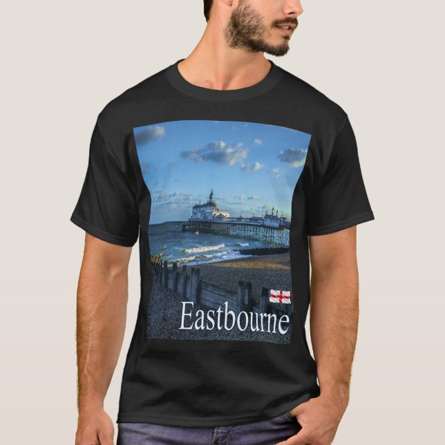 T-shirt Eastbourne, Angleterre (Devant)