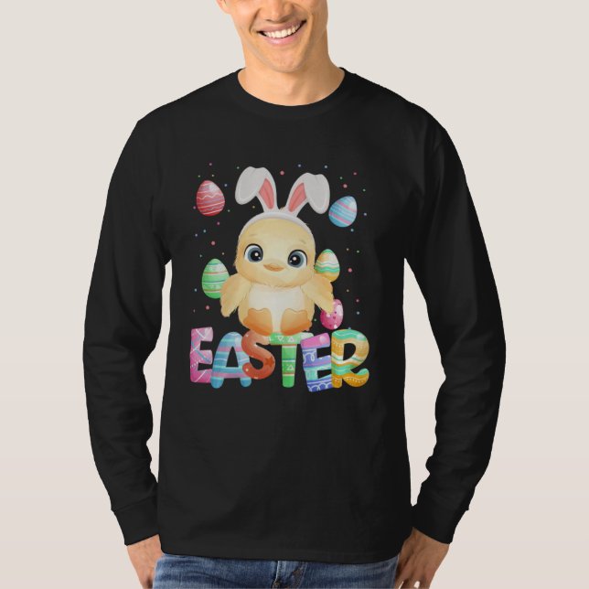 T-shirt Easter Bunny Chick   Easter Chicken (Devant)