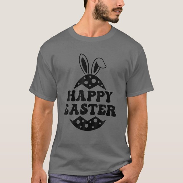 T-shirt Easter Bunny Costume Funny Happy Easter Eggs 2022 (Devant)