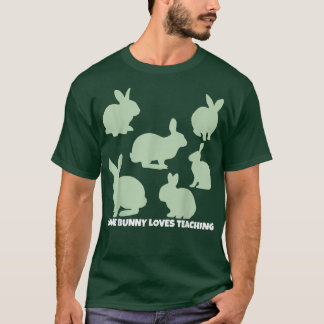 T-shirt Easter Bunny, Some Bunny Loves Teaching, Easter Te