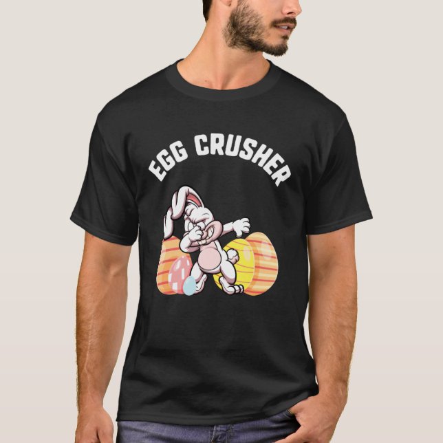 T-shirt Easter Egg Crusher Dabbing Bunny Candy kids  Sprin (Devant)