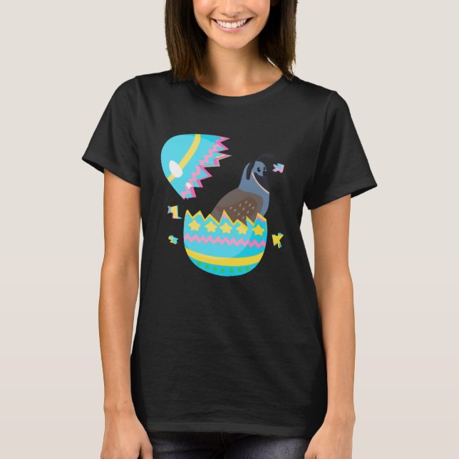 T-shirt Easter Egg Hunt Bunny Ear Quail Easter Day 2023 (Devant)
