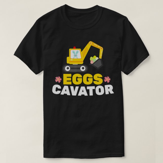 T-shirt Easter Egg Hunt For Kids Toddlers Funny EggsCavato (Design devant)