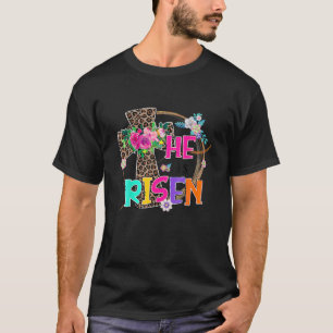 T-shirt Easter For Christian Teen Girls Maman He Is Risen