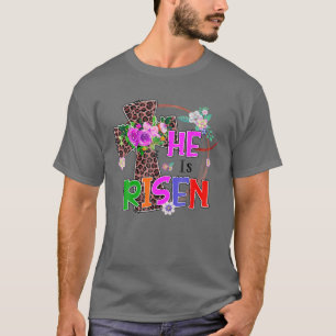 T-shirt Easter For Christian Teen Girls Maman He Is Risen