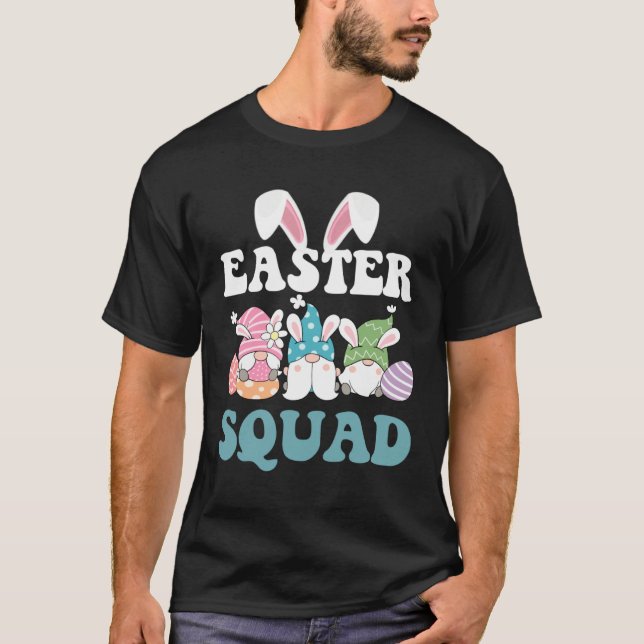 T-shirt Easter Squad Bunnies Family Matching Men Women Kid (Devant)