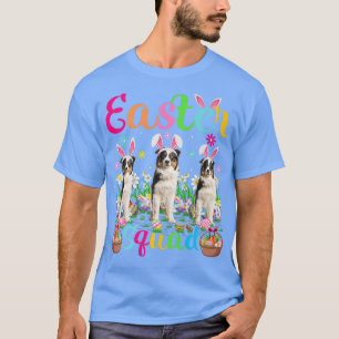 T-shirt Easter Squad Bunny Ear Australian Shepherd Hap
